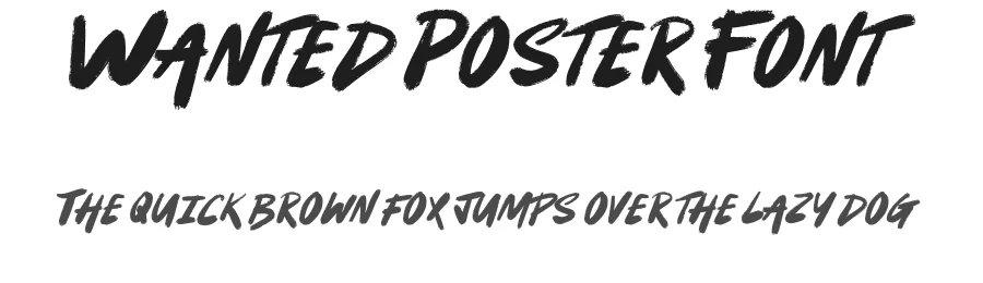 Wanted Poster Font by JSHcreates — Decorative Font