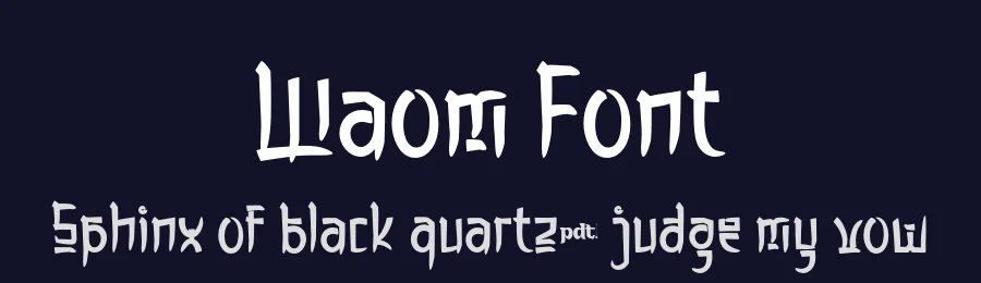 Waom Font by productype — Decorative Font — thumbnail 2