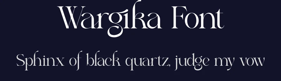 Wargika Font by Storytype — Serif Font — thumbnail 2