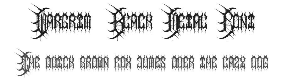 Wargrim | Black Metal Font by Denustudios — Blackletter Font