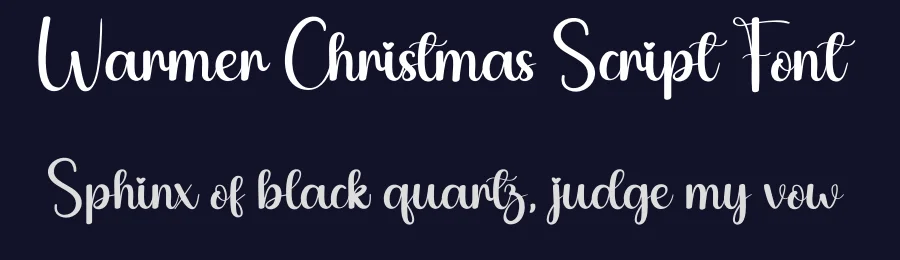 Warmer Christmas Script Font by andikastudio — Script Handwritten Font — thumbnail 2