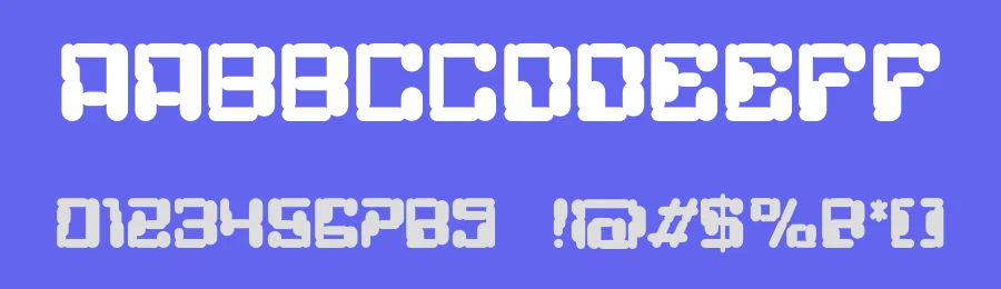 Warpixes Font by Dhabee — Display Font — thumbnail 3