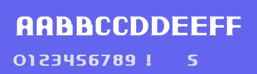Warriot Similar Font by ffeeaarr — Display Font — thumbnail 3
