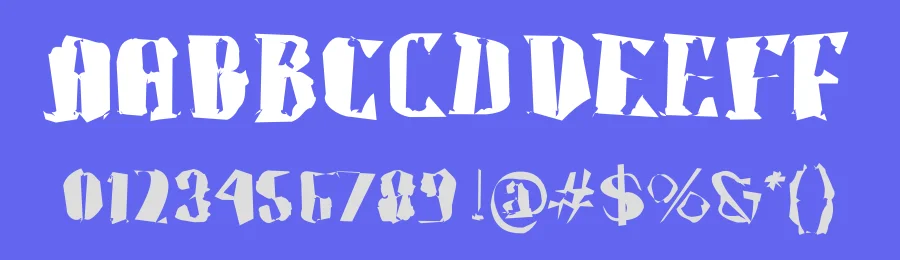 Warriot Strange Font by ffeeaarr — Serif Font — thumbnail 3