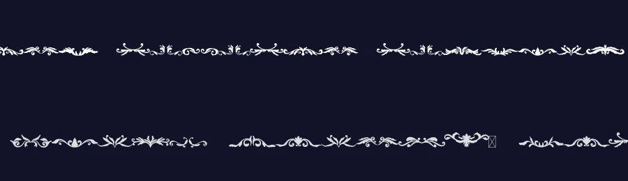 Wastern Divider Display Font by Sakti Avellin Sa — Decorative Font — thumbnail 2