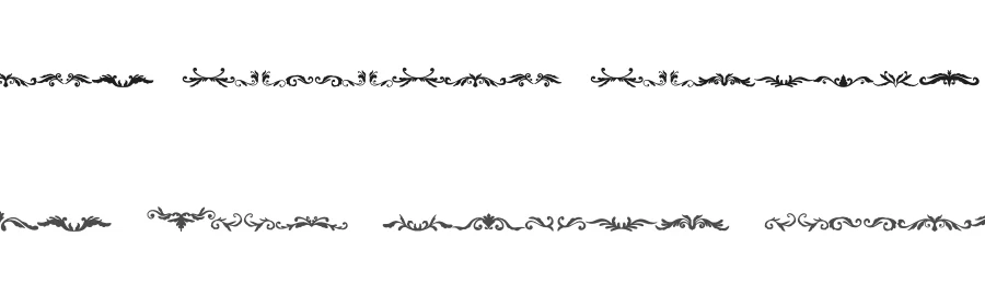 Wastern Divider Display Font by Sakti Avellin Sa — Decorative Font