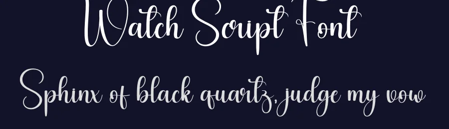 Watch Script Font by andikastudio — Script Handwritten Font — thumbnail 2