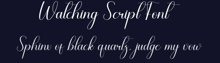 Watching Script Font by andikastudio — Script Handwritten Font — thumbnail 2