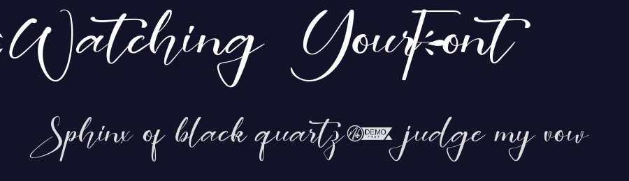 Watching Your Font by nihstudio — Script Handwritten Font — thumbnail 2