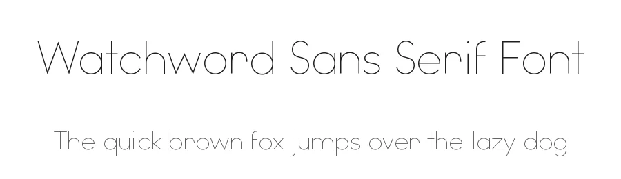 Watchword Sans Serif Font by Studio Typo — Sans Serif Font