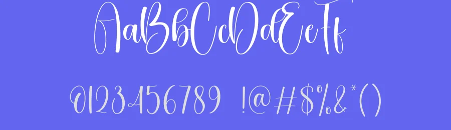 Water Calligraphy Font by creativeletter — Script Handwritten Font — thumbnail 3