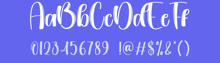 Watercolor Script Font by creativeletter — Script Handwritten Font — thumbnail 3