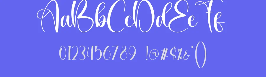 Waterfall Calligraphy Font by creativeletter — Script Handwritten Font — thumbnail 3