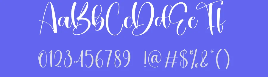 Waterfalls – Creative Handwritten Font by creativeletter — Script Handwritten Font — thumbnail 3