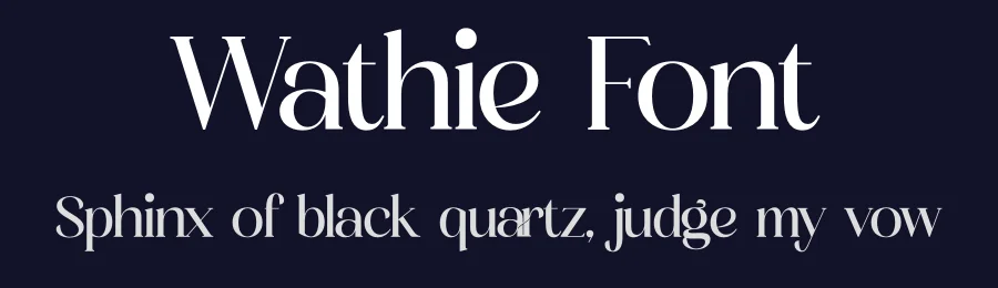 Wathie Font by Artnivora Studio — Serif Font — thumbnail 2