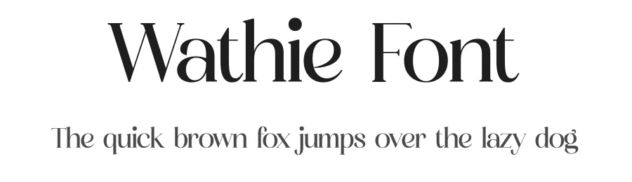 Wathie Font by Artnivora Studio — Serif Font
