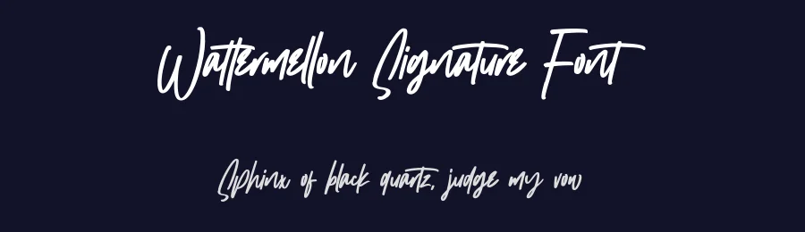 Wattermellon Signature Font by Garisman Studio — Script Handwritten Font — thumbnail 2