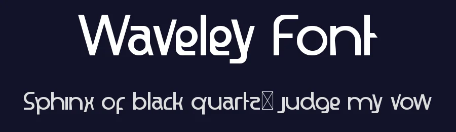 Waveley Font by noahtype — Display Font — thumbnail 2