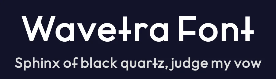 Wavetra Font by PutraCetol Studio — Sans Serif Font — thumbnail 2