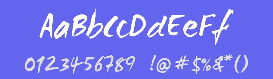 WC Mano Negra Brush Font by WC Fonts / Atypeek — Script Handwritten Font — thumbnail 3