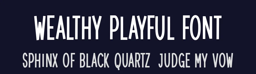 Wealthy Playful Font by Hanna Bie — Display Font — thumbnail 2