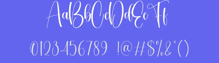 Weather Calligraphy Font by creativeletter — Script Handwritten Font — thumbnail 3