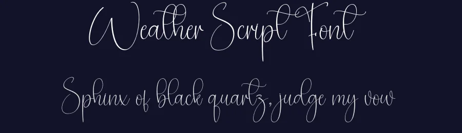 Weather Script Font by andikastudio — Script Handwritten Font — thumbnail 2