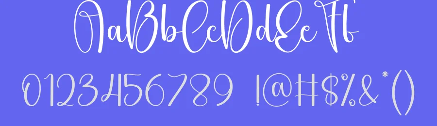 Wedding – Authentic Handwritten Style Font by creativeletter — Script Handwritten Font — thumbnail 3