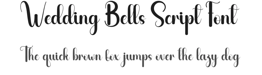 Wedding Bells Script Font by andikastudio — Script Handwritten Font