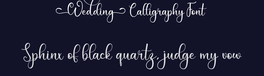 Wedding Calligraphy Font by Adeindrawan — Script Handwritten Font — thumbnail 2