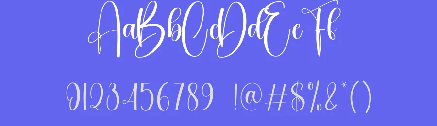 Wedding Calligraphy Font by creativeletter — Script Handwritten Font — thumbnail 3