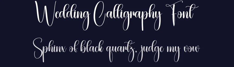 Wedding Calligraphy Font by creativeletter — Script Handwritten Font — thumbnail 2