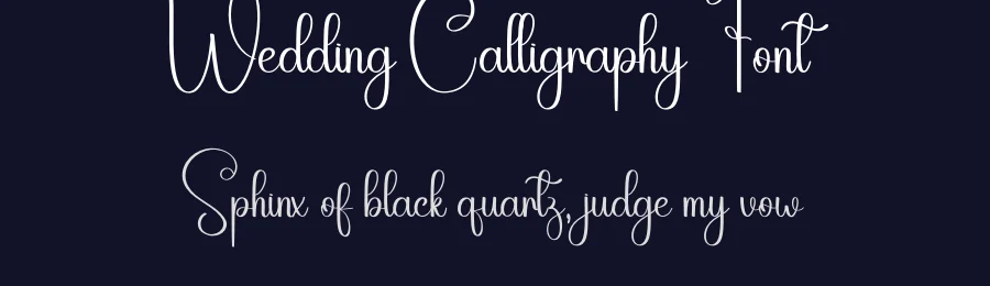 Wedding Calligraphy Font by creativeletter — Script Handwritten Font — thumbnail 2