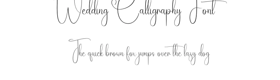Wedding Calligraphy Font by andikastudio — Script Handwritten Font