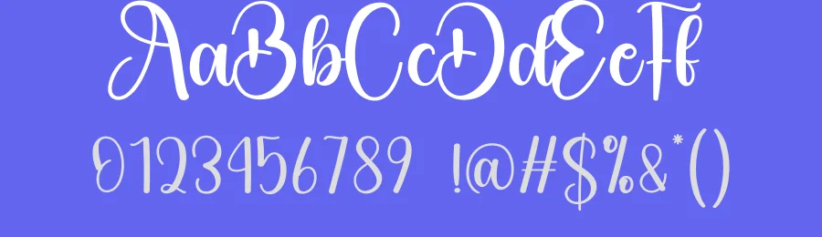 Wedding Calligraphy Font by creativeletter — Script Handwritten Font — thumbnail 3
