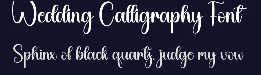 Wedding Calligraphy Font by creativeletter — Script Handwritten Font — thumbnail 2