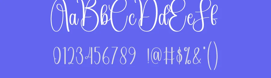 Wedding Calligraphy Font by creativeletter — Script Handwritten Font — thumbnail 3