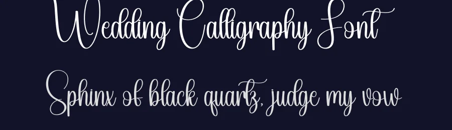 Wedding Calligraphy Font by creativeletter — Script Handwritten Font — thumbnail 2