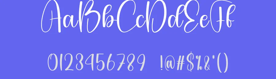 Wedding Calligraphy Script Font by creativeletter — Script Handwritten Font — thumbnail 3