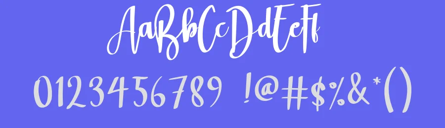 Wedding Calligraphy Typeface by Adeindrawan — Script Handwritten Font — thumbnail 3