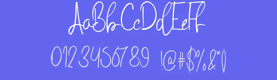 Wedding Cursive Handwritten Font by levincreative — Script Handwritten Font — thumbnail 3