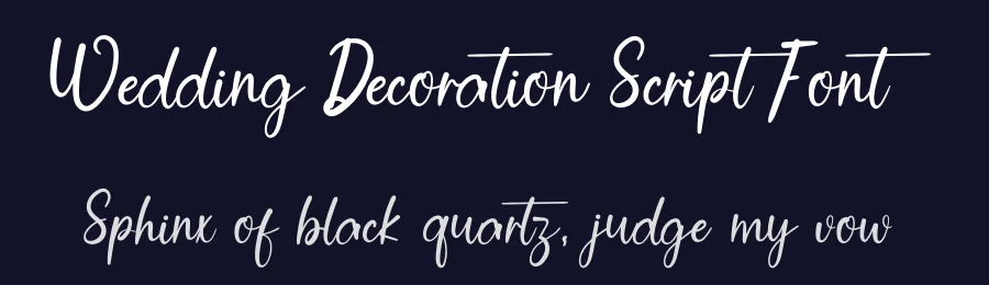 Wedding Decoration Script Font by inermediaSTUDIO — Script Handwritten Font — thumbnail 2