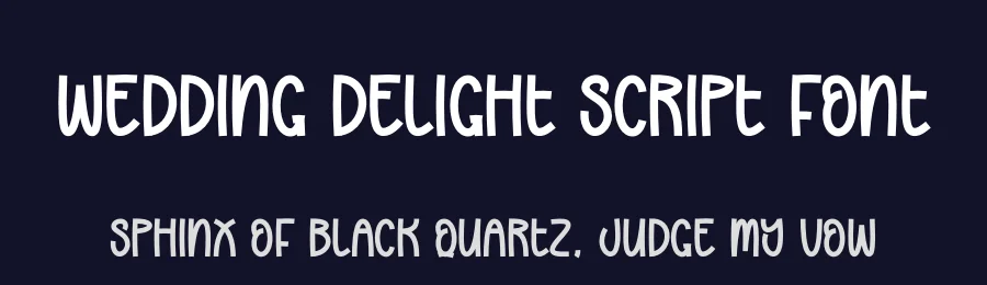 Wedding Delight Script Font by andikastudio — Display Font — thumbnail 2