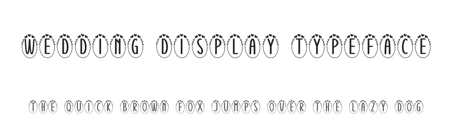 Wedding Display Typeface by andikastudio — Display Font