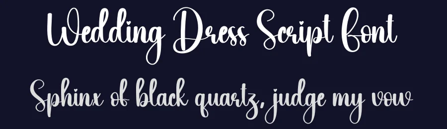 Wedding Dress Script Font by creativeletter — Script Handwritten Font — thumbnail 2