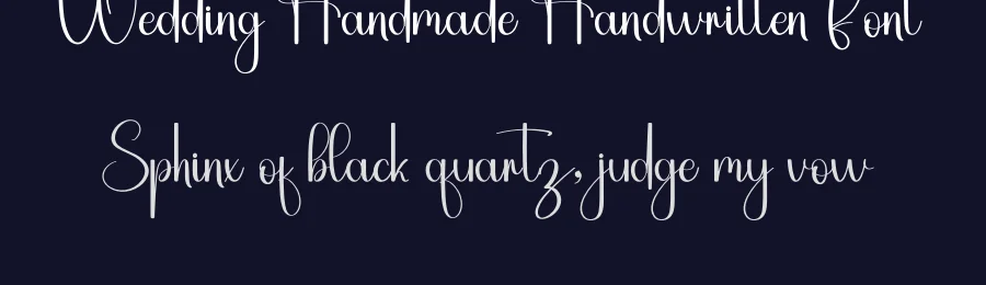Wedding Handmade Handwritten Font by inermediaSTUDIO — Script Handwritten Font — thumbnail 2