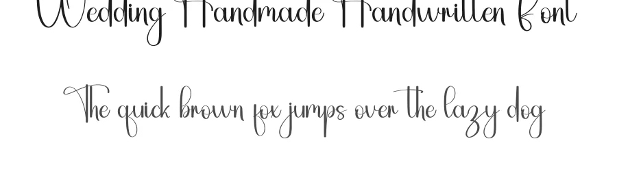 Wedding Handmade Handwritten Font by inermediaSTUDIO — Script Handwritten Font