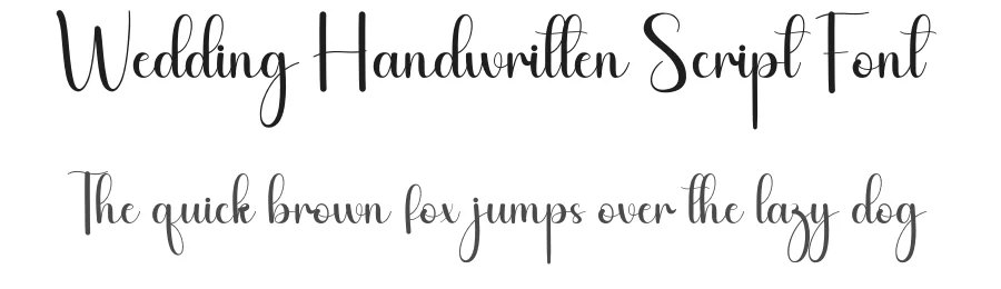 Wedding Handwritten Script Font by andikastudio — Script Handwritten Font