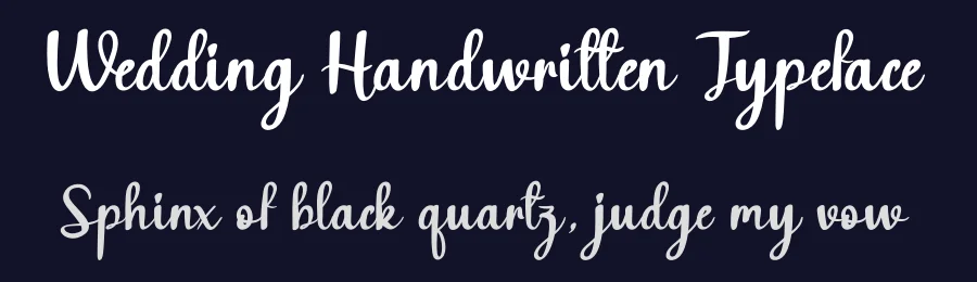 Wedding Handwritten Typeface by andikastudio — Script Handwritten Font — thumbnail 2