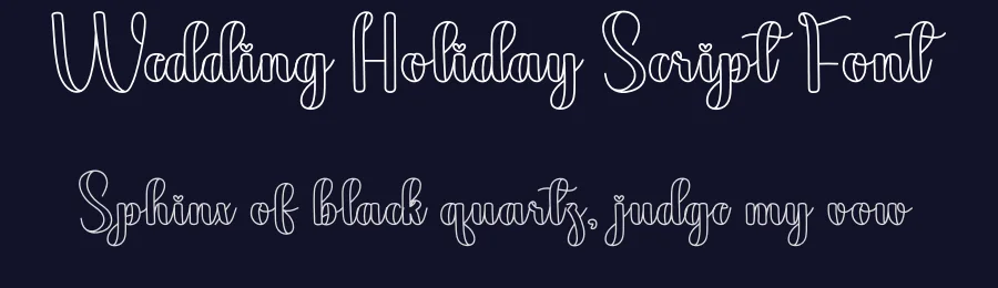 Wedding Holiday Script Font by andikastudio — Script Handwritten Font — thumbnail 2